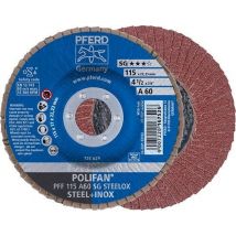 Fächerschleifscheibe gerade Korund 115X22mm K 60 Rüggeberg