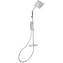 Wellness Duschsystem eckig mit Thermostat KAHUNA