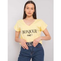 T-shirt z nadrukiem Bonjour