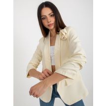 Żakiet żakiet, marynarka damska z różą