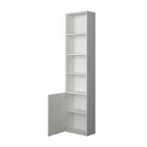 Bibliothèque enfant haute verticale 6 cases en bois clair - BI9027 en Panneau de particules - - Bois clair - Terre de Nuit