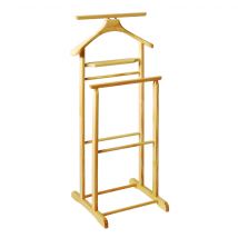 Valet de nuit en bois massif nature - VA15021 en Bois - - Naturel - Terre de Nuit