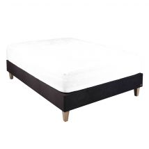 Simmons - Protège matelas Simmons Toscane 400g - 200x200 - - Blanc
