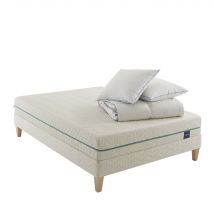 Ensemble Matelas + Sommier 160x200 - 2 personnes Latex Ferme Someo