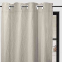 Rideaux à œillets Bohème naturel 135x250 cm en - - Naturel - Soleil d'Ocre