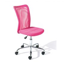 Chaise de bureau enfant réglable rose - FT12067 en Metal - - Rose - Terre de Nuit