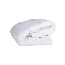 Couette été microfibre 250g 260x240 en - - Blanc - Terre de Nuit