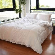Couette modulable 4 saisons 200x200 en - - Blanc - Someo