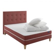 Ensemble Matelas + Sommier 180x200 - 2 personnes Latex Ferme Someo