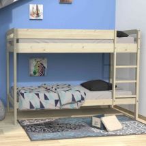Lit - 90x190 Lit superposé pour enfant