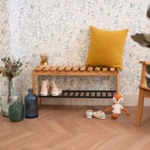 Meuble de chambre Chêne Massif Meuble à chaussures En solde adulte