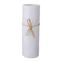 P'tit Basile - Drap housse bébé jersey bio blanc 70x140 - - Blanc - Uni