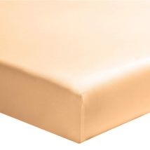Baby Fox - Drap housse bébé rose ballerine percale bonnet 15 cm 60x120 - - Rose - Uni - 80 fils/cm²