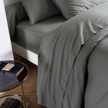 Drap plat coton lavé - SOMEO Beige 240x300 en - - Beige - Someo