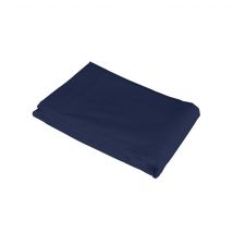 Drap plat bleu marine 100% coton 270x325 en - - Bleu marine - Terre de Nuit