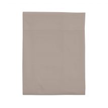 Drap plat percale lin 270x310 cm en - - Naturel - Terre de Nuit