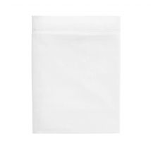 Drap plat blanc 100% satin de coton 270x310 cm en - - Blanc - Terre de Nuit