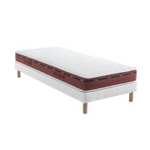 Ensemble Matelas + Sommier 80x190 - 1 personne Latex Ferme Someo