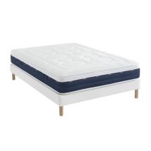 Ensemble Matelas + Sommier 200x210 - 2 personnes Ressorts Ferme Someo