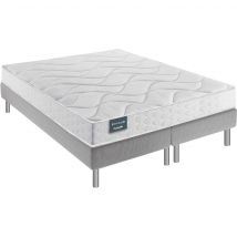 Ensemble Matelas + Sommier 180x200 - 2 personnes Mousse Ferme Dunlopillo