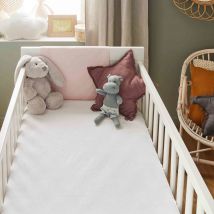 Protège matelas bébé éponge coton 100% imperméable et anti-acariens