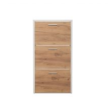 Meuble à chaussures en bois imitation chêne - MC7070 en Médium (MDF) - - Naturel - Terre de Nuit