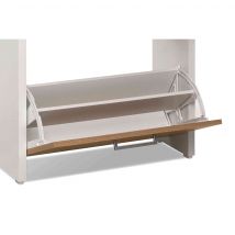 Meuble à chaussures en bois imitation chêne - MC7071