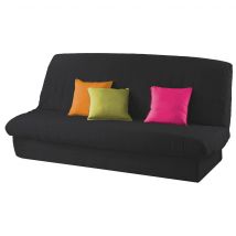 Housse Clic-Clac Matelassée Dos Nu Noire 140x200 en - - Noir - Douceur D'intérieur