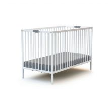 Lit bébé pliant en bois massif 60x120