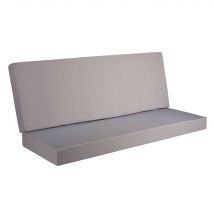 Matelas clic-clac mousse HD28 COTONOIS FAMEUX 130x190 en - Ferme - Gris - Terre de Nuit