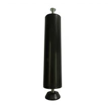 Pied central réglable pour cadre à lattes en - - Noir - Someo