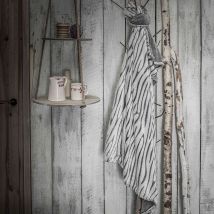 Plaid Today Chalet Écorce gris 125x150 en - - Gris - Today
