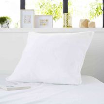 SweetNight - Protège oreiller anti-acariens imperméable molleton 100% coton 65x65 - - Blanc