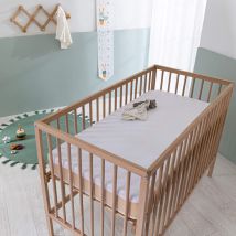 Someo - Protège matelas bébé molleton 100% coton bio imperméable - SOMEO 60x120 - - Blanc