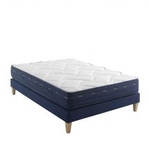 Ensemble Matelas + Sommier 200x210 - 2 personnes Ressorts Ferme Someo