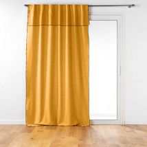 Rideau Mistraline moutarde 140x240 cm en - - Jaune - Douceur D'intérieur