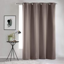 Rideau Occultant Occult Noisette 135x240 en - - Marron - Douceur D'intérieur