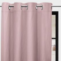 Rideaux à œillets Bohème rose 135x180 cm en - - Rose - Soleil d'Ocre
