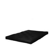 Matelas futon SANDWICH noir 16 cm 160x200 en - Ferme - Noir - Karup Design