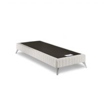 Sommier tapissier Simmons F1rst gris 17 cm 90x200 en Bois - Gris