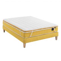 Surmatelas mousse Aurore - SOMEO 140x190 en - Ferme - Blanc - Someo