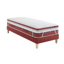 Surmatelas latex pulse Crépuscule - SOMEO 120x190 en - Mi-Ferme - Blanc - Someo