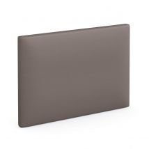 Tête de lit déco simili cuir cacao 200 - Someo en Simili cuir - Taupe