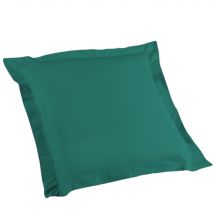 Douceur D'intérieur - Taie d'oreiller Biolina en coton biologique émeraude 63x63 - - Vert émeraude - Uni - 57 fils/cm²