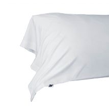 Taie de traversin en bambou 85x185 cm blanc en - - Blanc - Terre de Nuit