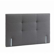Tête de lit Tempur Quadro Anthracite 160 cm en Bois - Anthracite