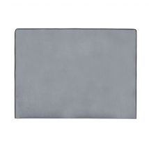 Tête de lit OLVERA 190 cm gris clair - Someo en Bois - Gris clair