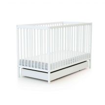 Tiroir pour lit bébé en bois 60x120