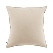 Terre de Nuit - Taie d'oreiller flanelle beige 50x70 cm - - Beige - Uni