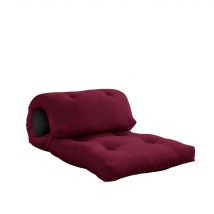 Matelas futon canapé 2 en 1 WRAP 70x200 bordeaux en - Ferme - Bordeaux - Karup Design